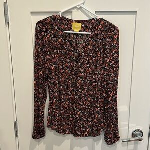 Maeve by Anthropologie Floral Top